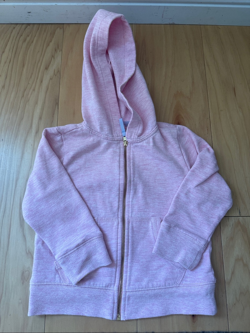 Crewcuts Light Pink Zip Hoodie for Kids